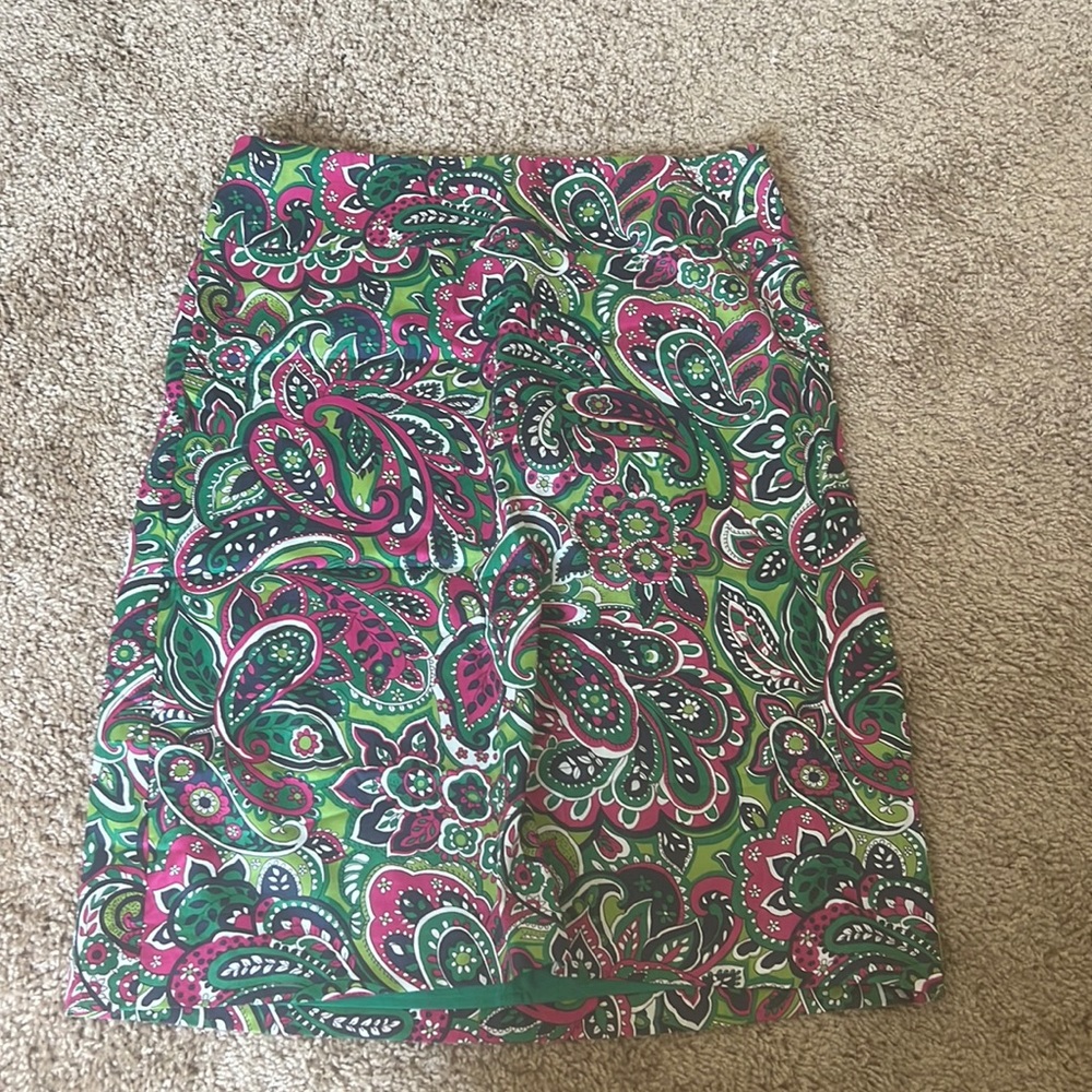 Multicolored Talbots Skirt